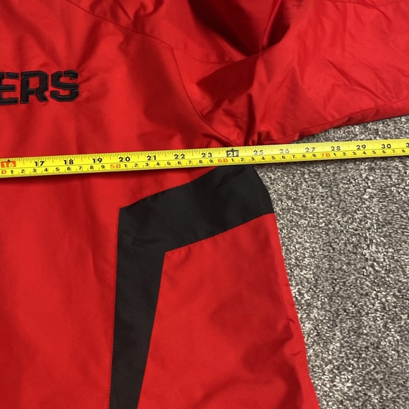 Reebok Calgary Stampeders Mens Large Lightweight Windbreaker - Picture 5 of 5